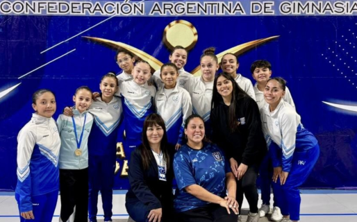 Comodoro dijo presente en el Nacional de Clubes y clasificó al Sudamericano de gimnasia aeróbica